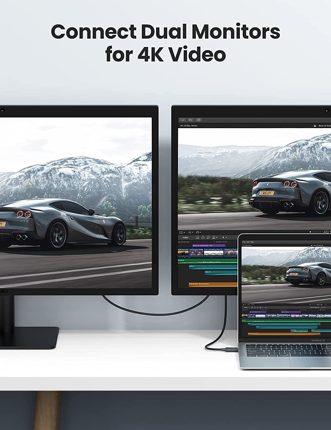 UGREEN 100W Thunderbolt 4 USB C Cable 8K Video