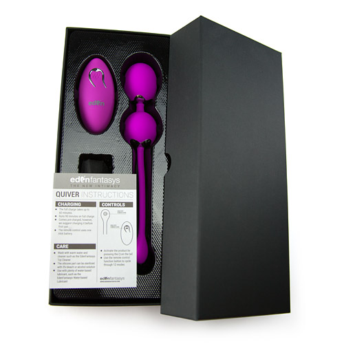 Quiver vibrating spheres Remote control egg vibrator