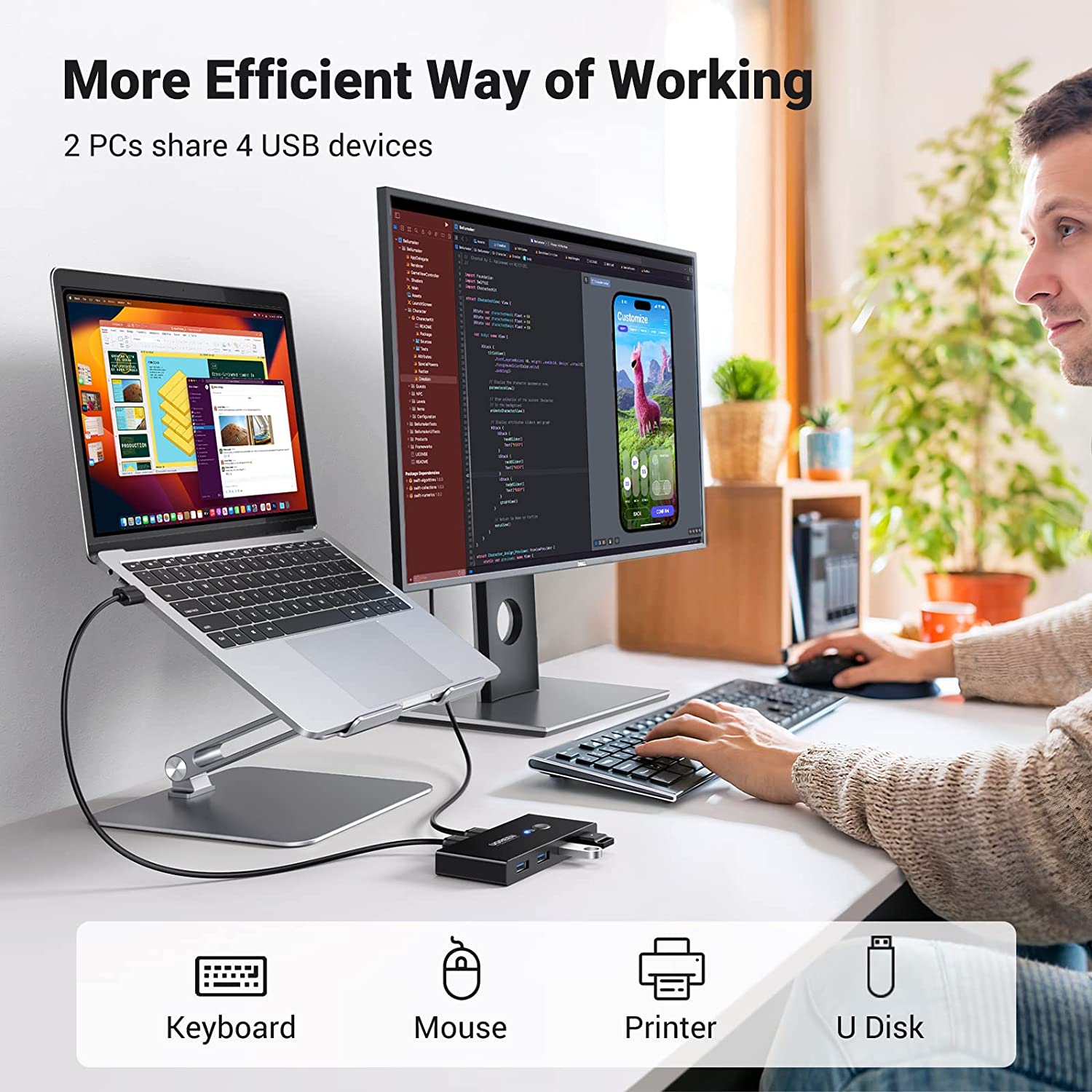 UGREEN USB 3.0 Switch