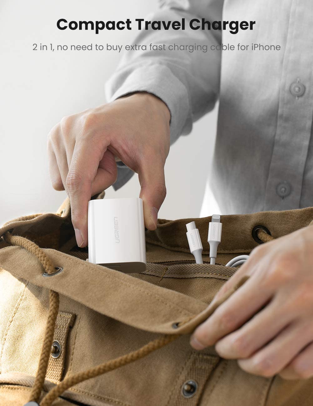 UGREEN 20W USB C Fast Charger