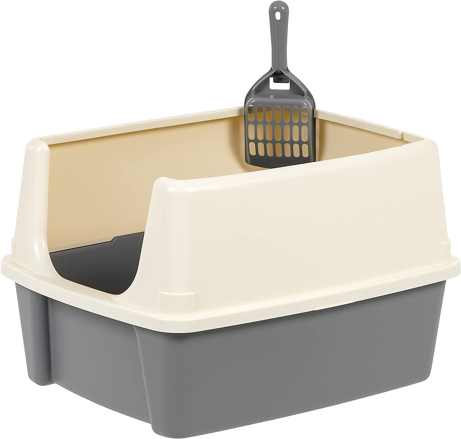 Amazon Basics Tall Open Top Cat Litter Box