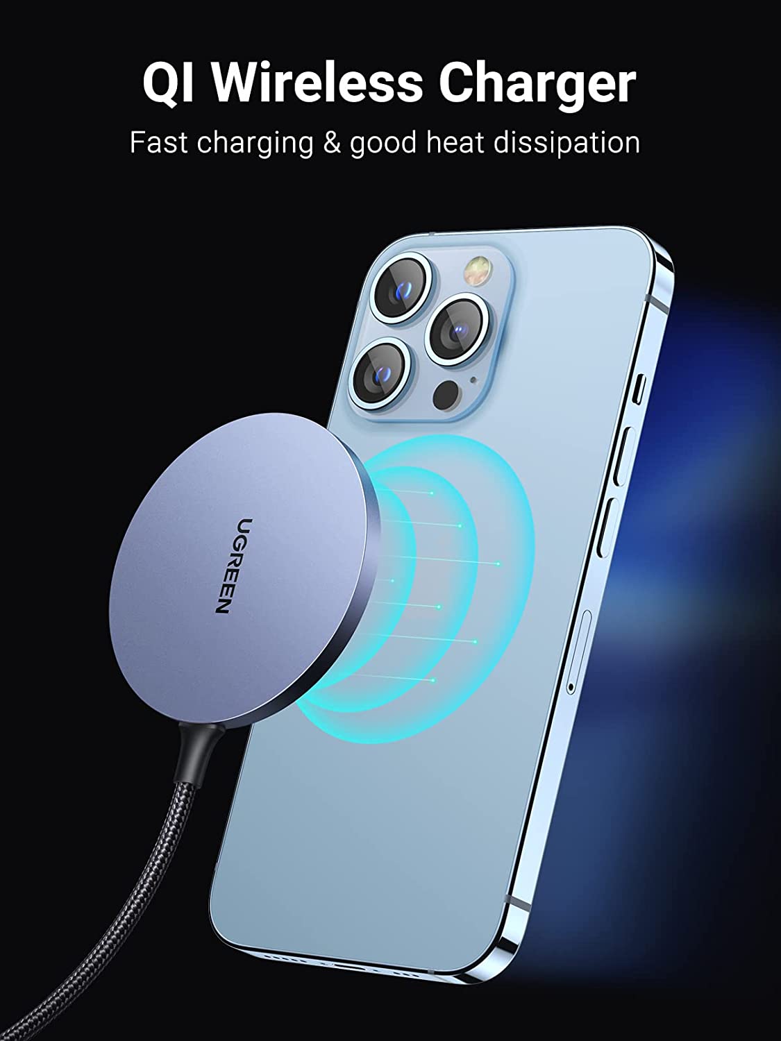 UGREEN Magnetic Wireless Charger