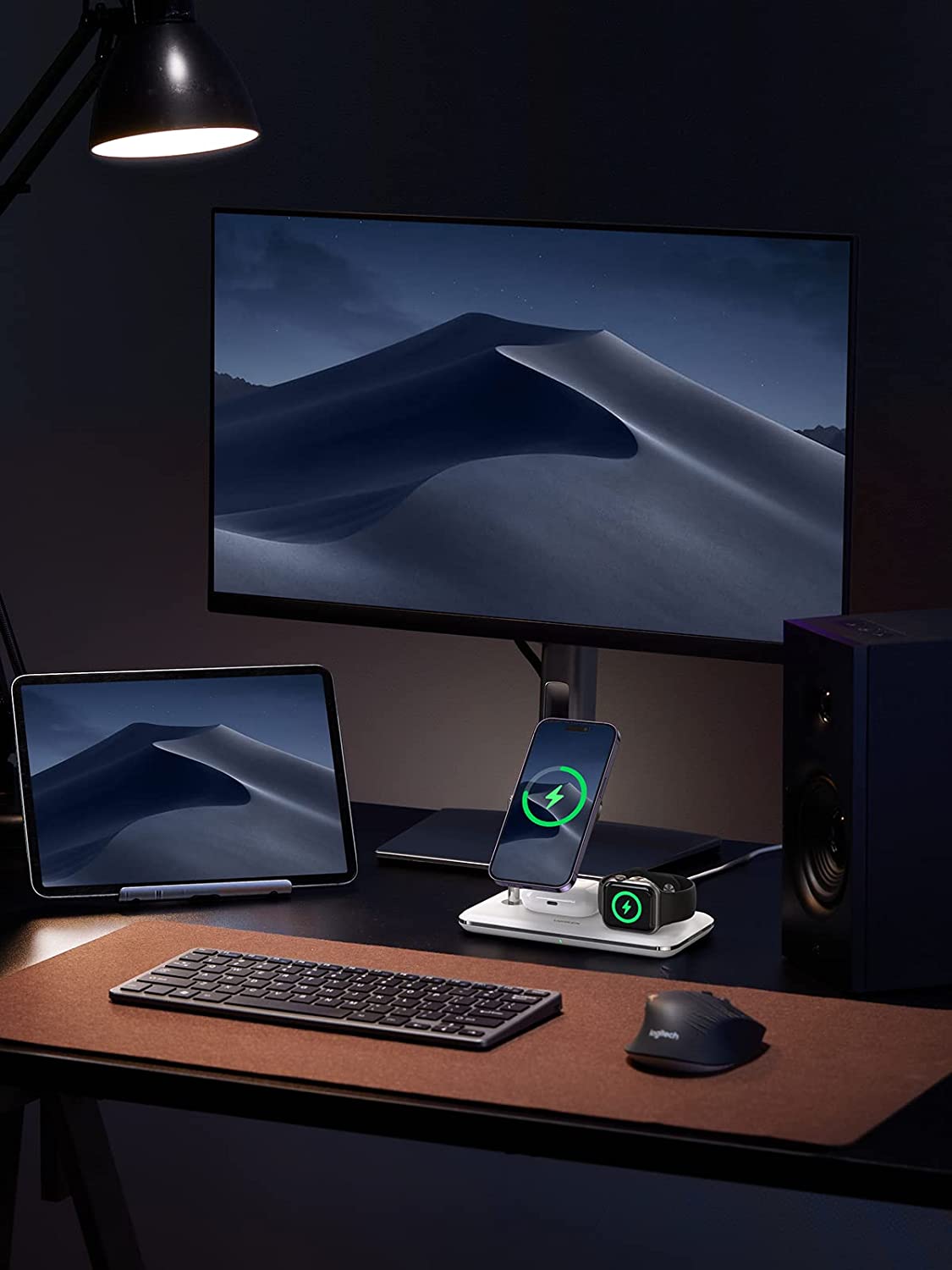 UGREEN MFi-Certified 25W 3-in-1 MagSafe Wireless Charging Station