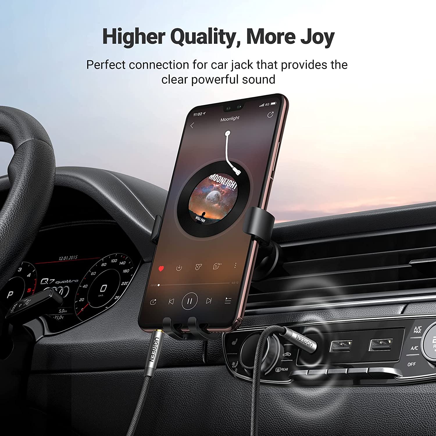 UGREEN 3.5mm Audio Cable Nylon