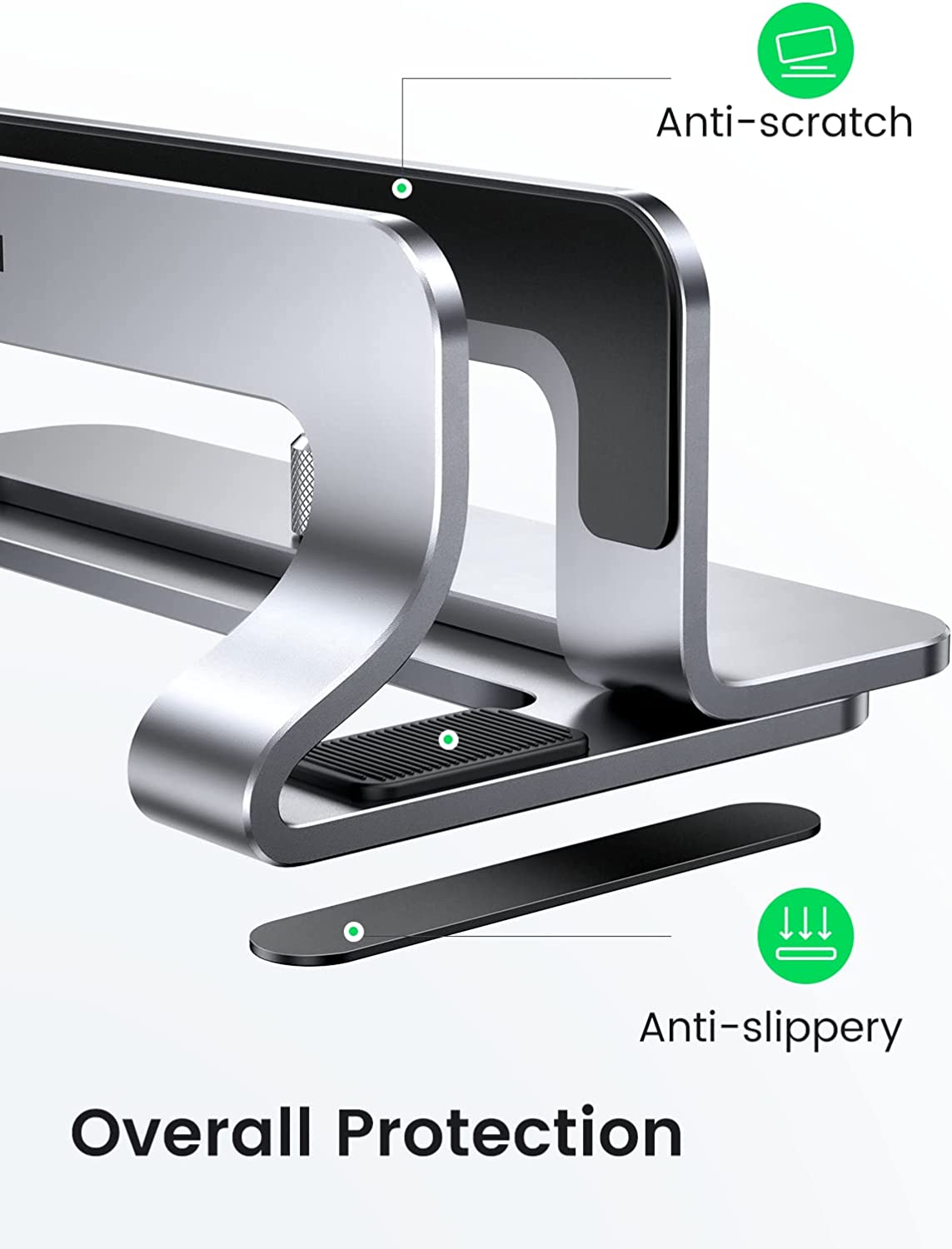 UGREEN Vertical Laptop Stand Holder Desk