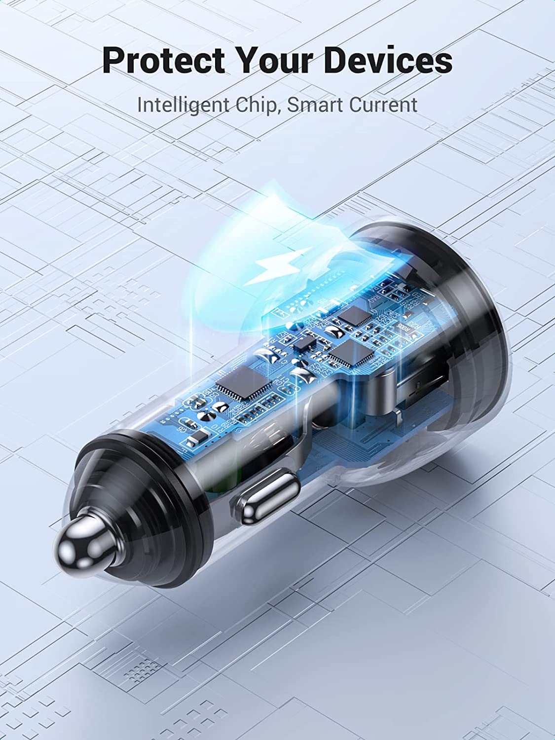 UGREEN USB C Car Charger