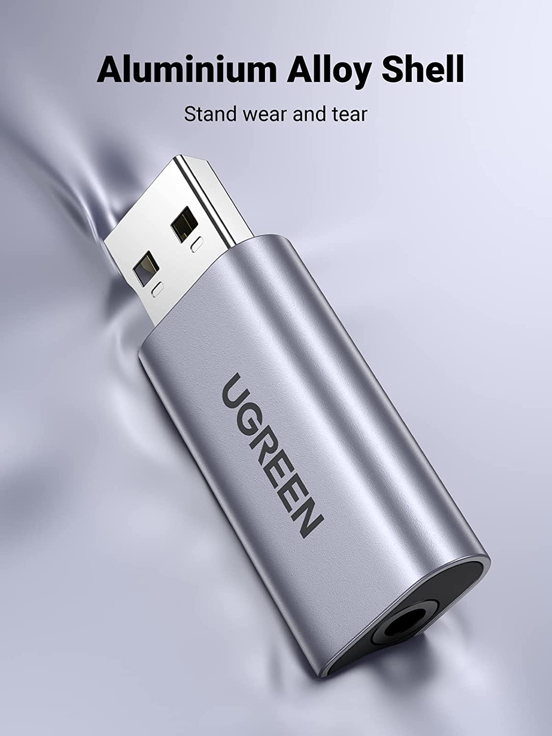 UGREEN USB to Audio Jack USB External Sound Card 3.5mm