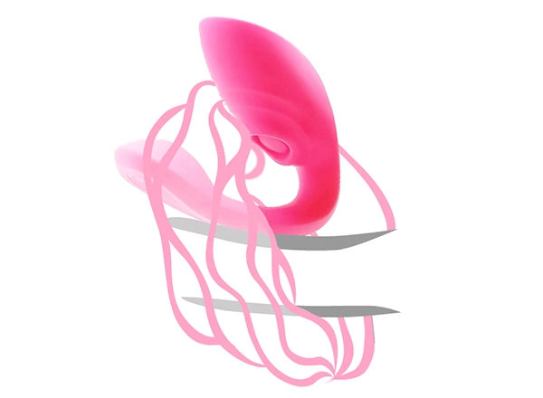 Love-U Remote control C-shape vibe for couples