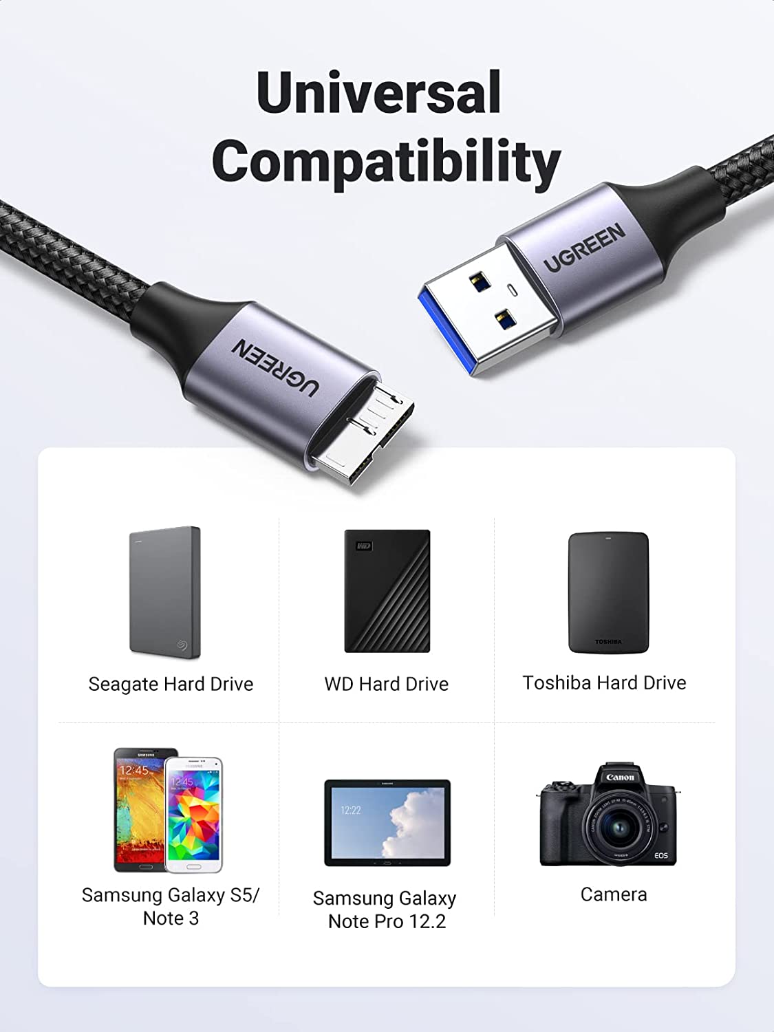UGREEN Micro USB 3.0 Cable