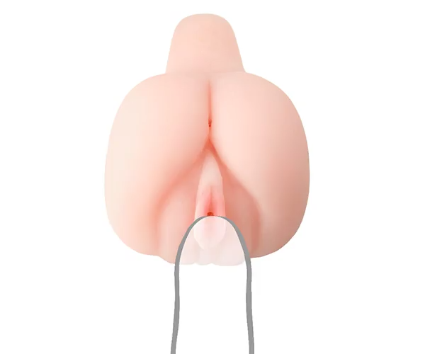 Juicy pussy Vibrating realistic vagina and ass