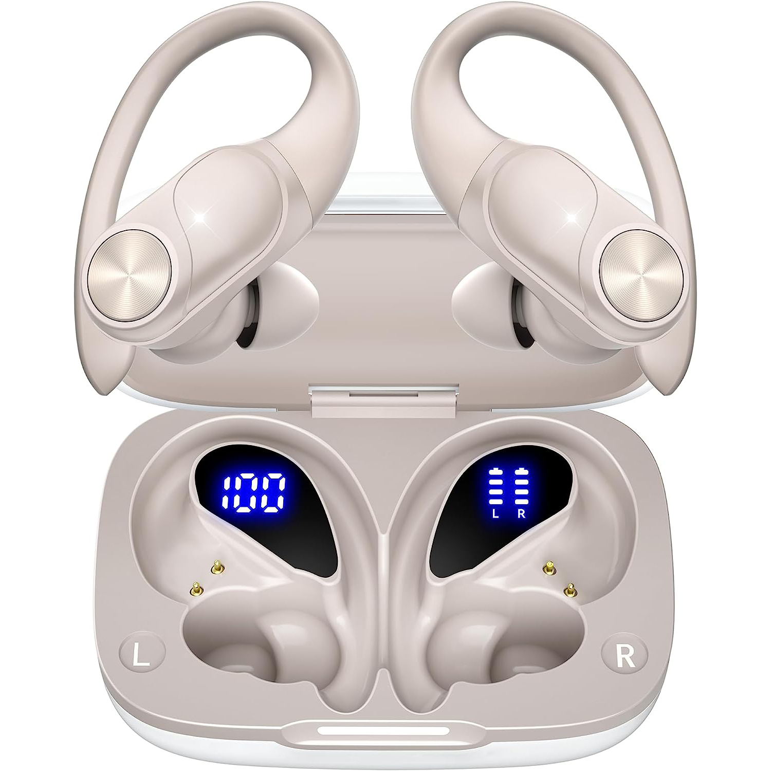 Bluetooth Headphones Wireless Earbuds 80hrs Playtime