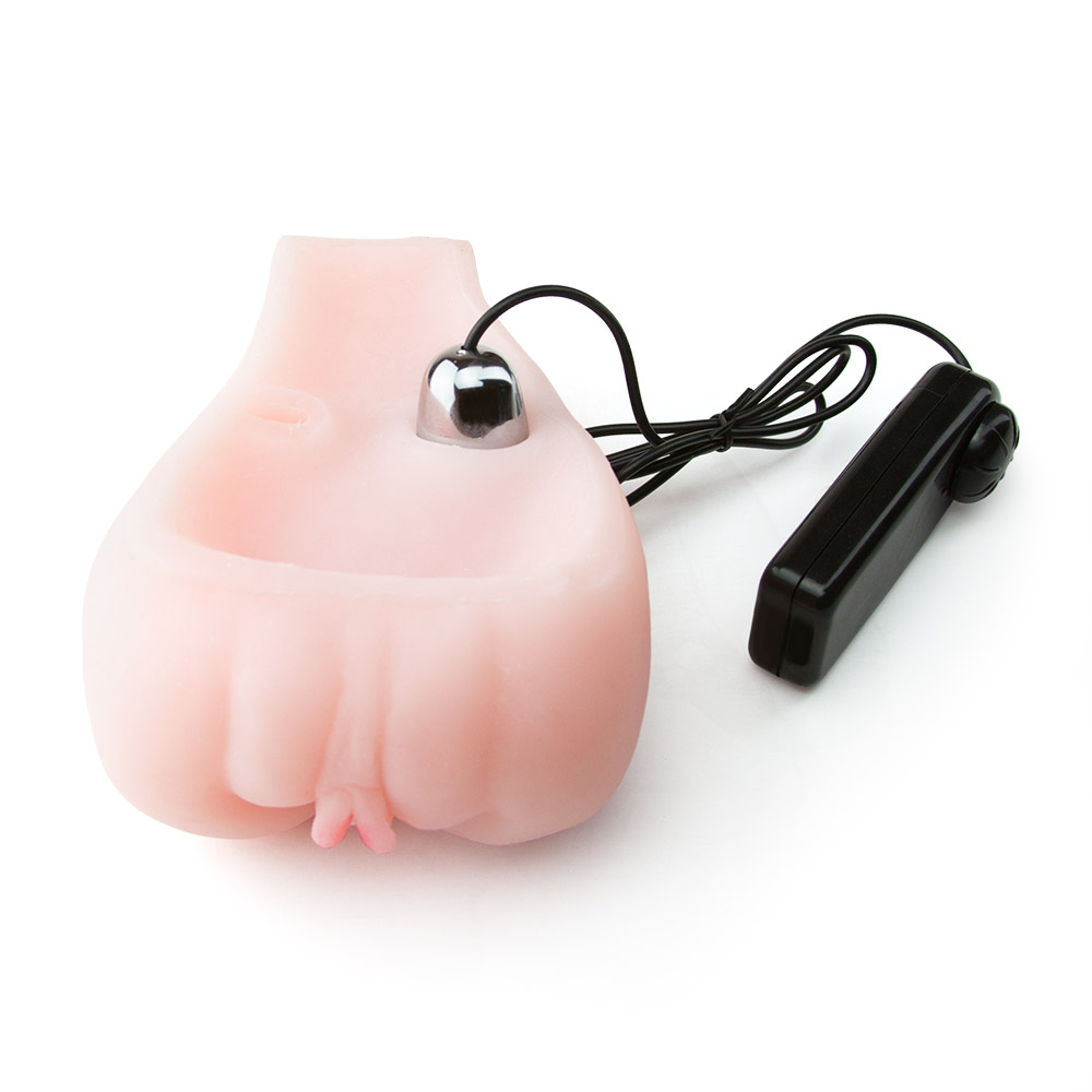 Juicy pussy Vibrating realistic vagina and ass