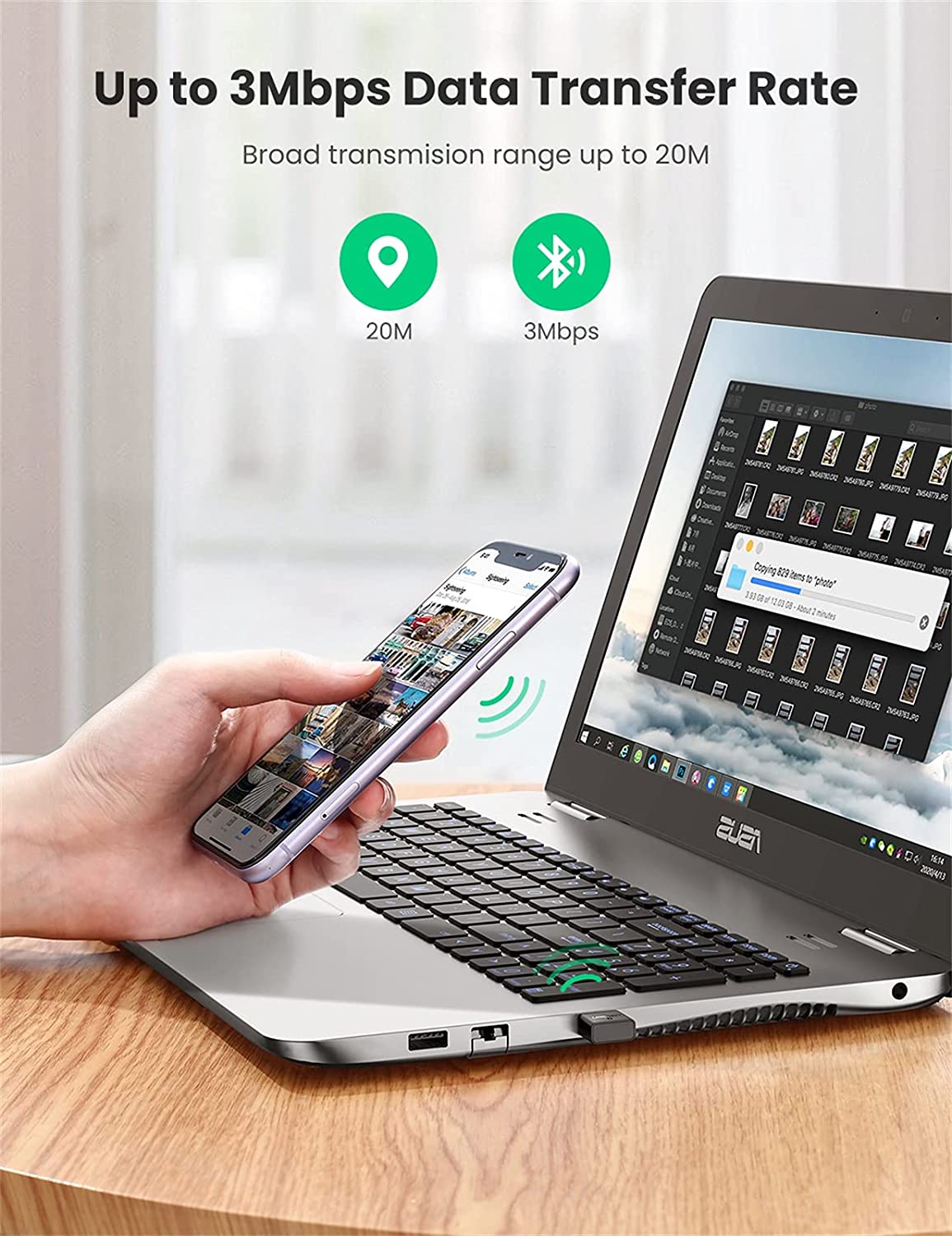 UGREEN USB Bluetooth 4.0 Adapter