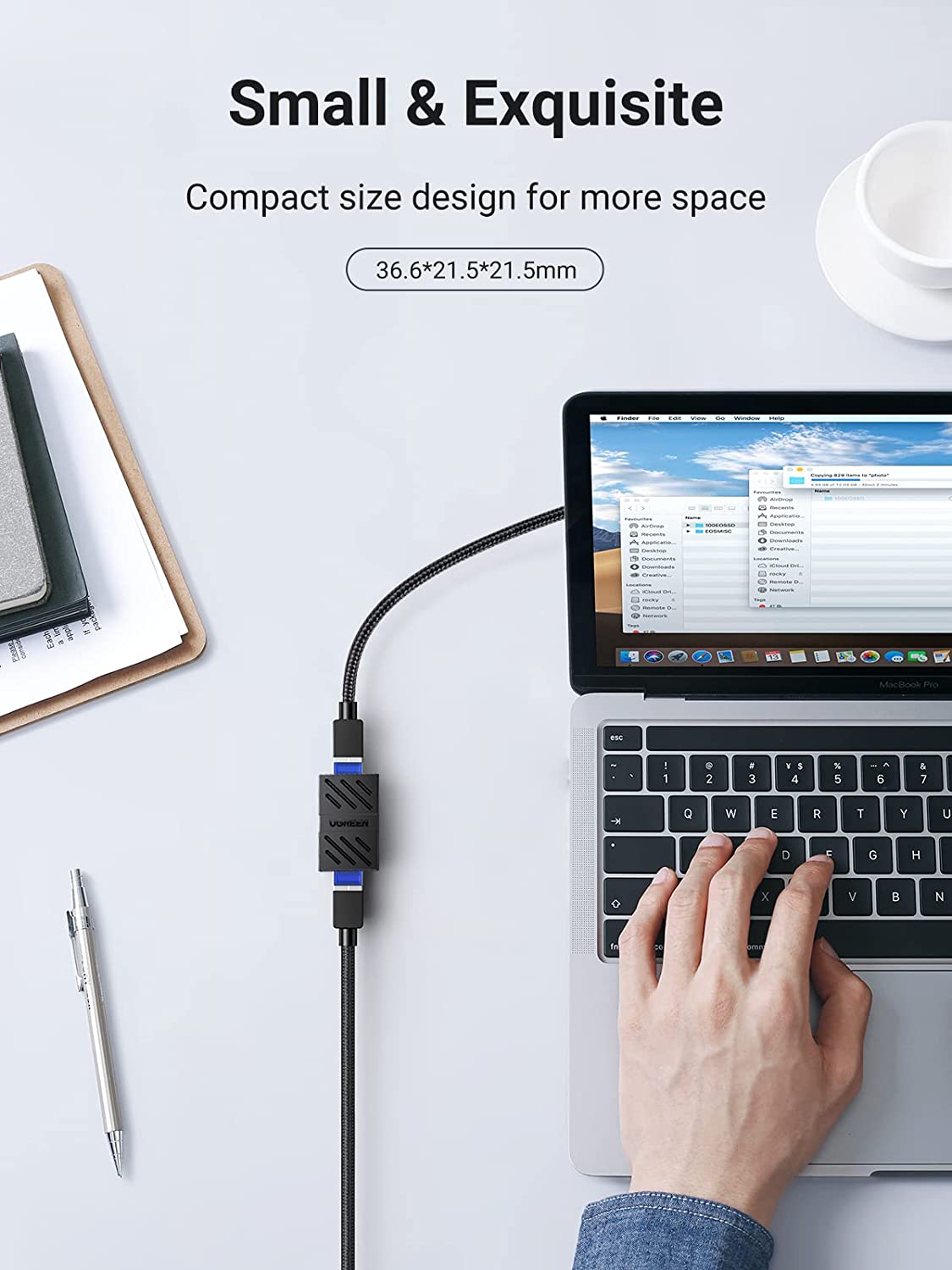 UGREEN RJ45 Coupler Ethernet Extender 1000Mbps
