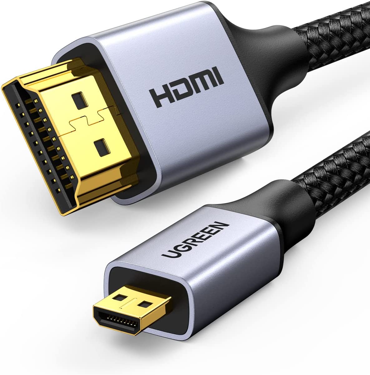 UGREEN 4K Micro HDMI to HDMI Cable 6.6FT