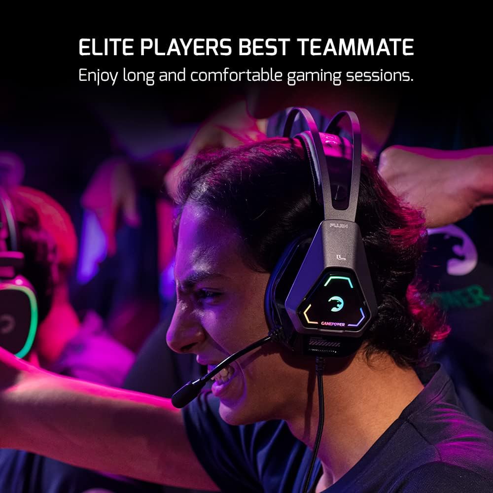 GAMEPOWER Warlord 7.1 RGB USB Gaming Headset