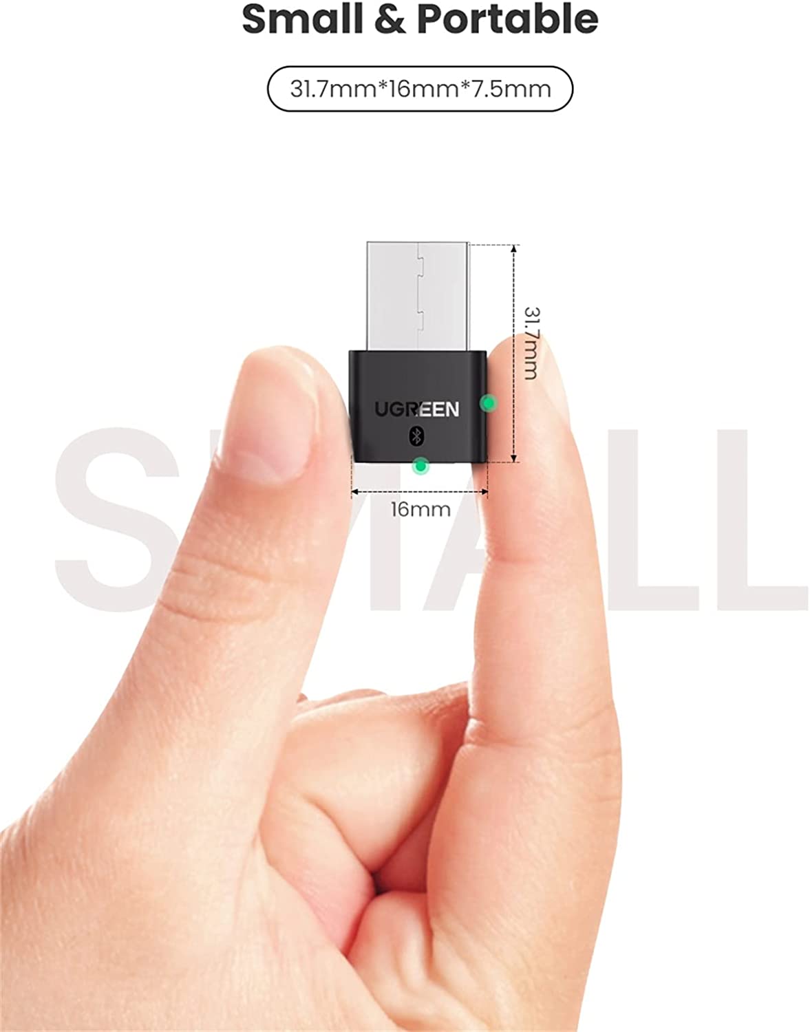 UGREEN USB Bluetooth 4.0 Adapter