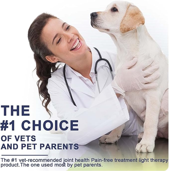 PUPCA Cold Laser Therapy Device for Dogs, Infrared Light Therapy for Pets, Red Light Therapy Belt for Joint and Muscle Pain Relief, Suitable for Dogs, Cats, Horses