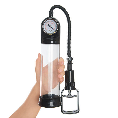 Size up with gauge Penis pump with gauge