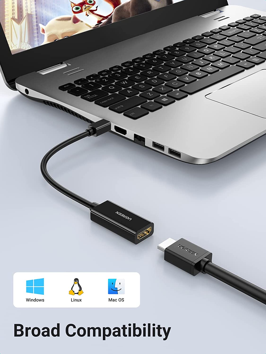 UGREEN Mini DisplayPort to HDMI Adapter