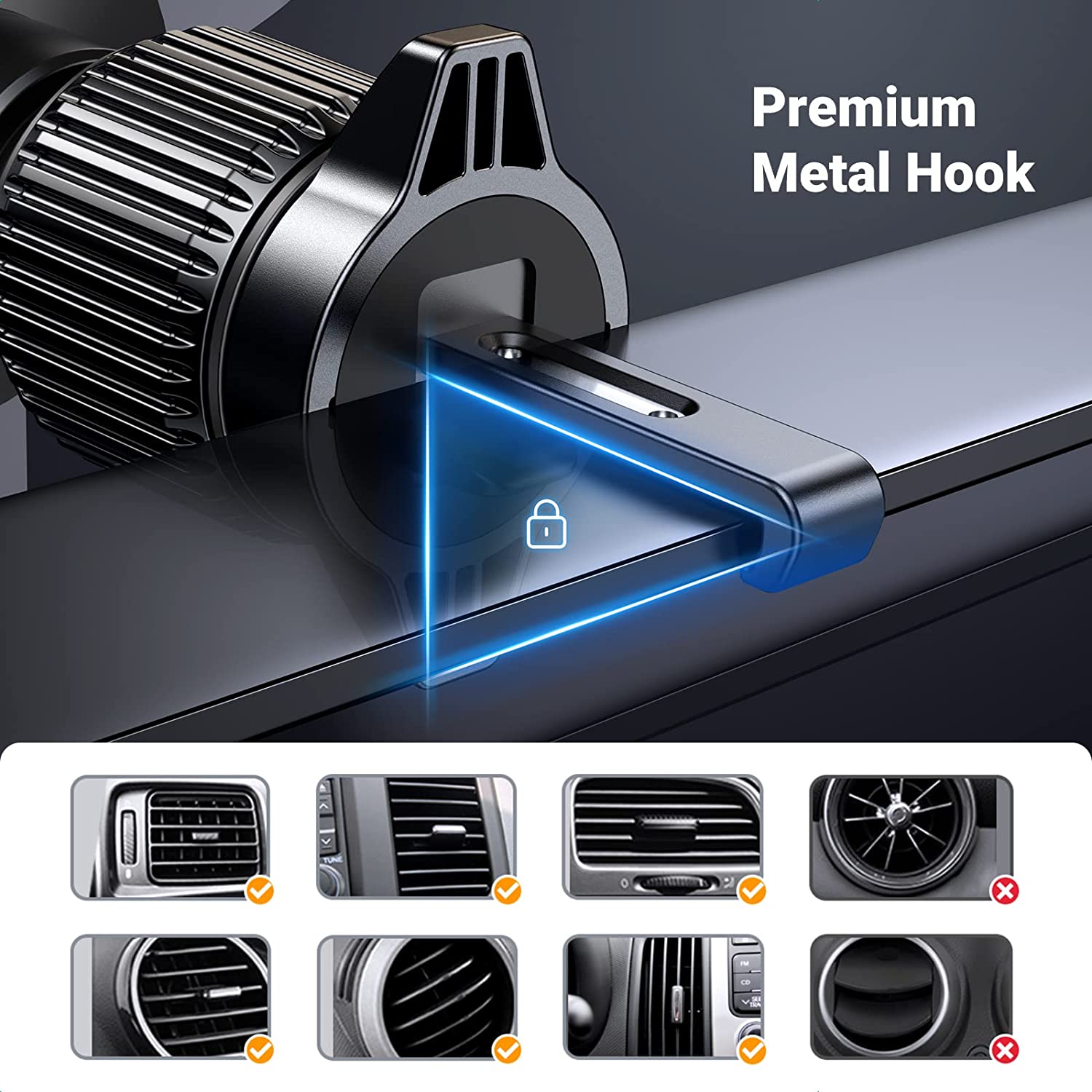 UGREEN Car Phone Holder Vent Phone Mount