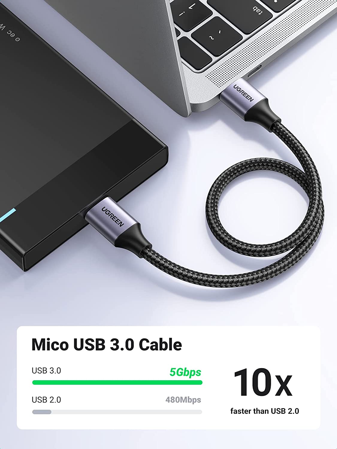 UGREEN Micro USB 3.0 Cable