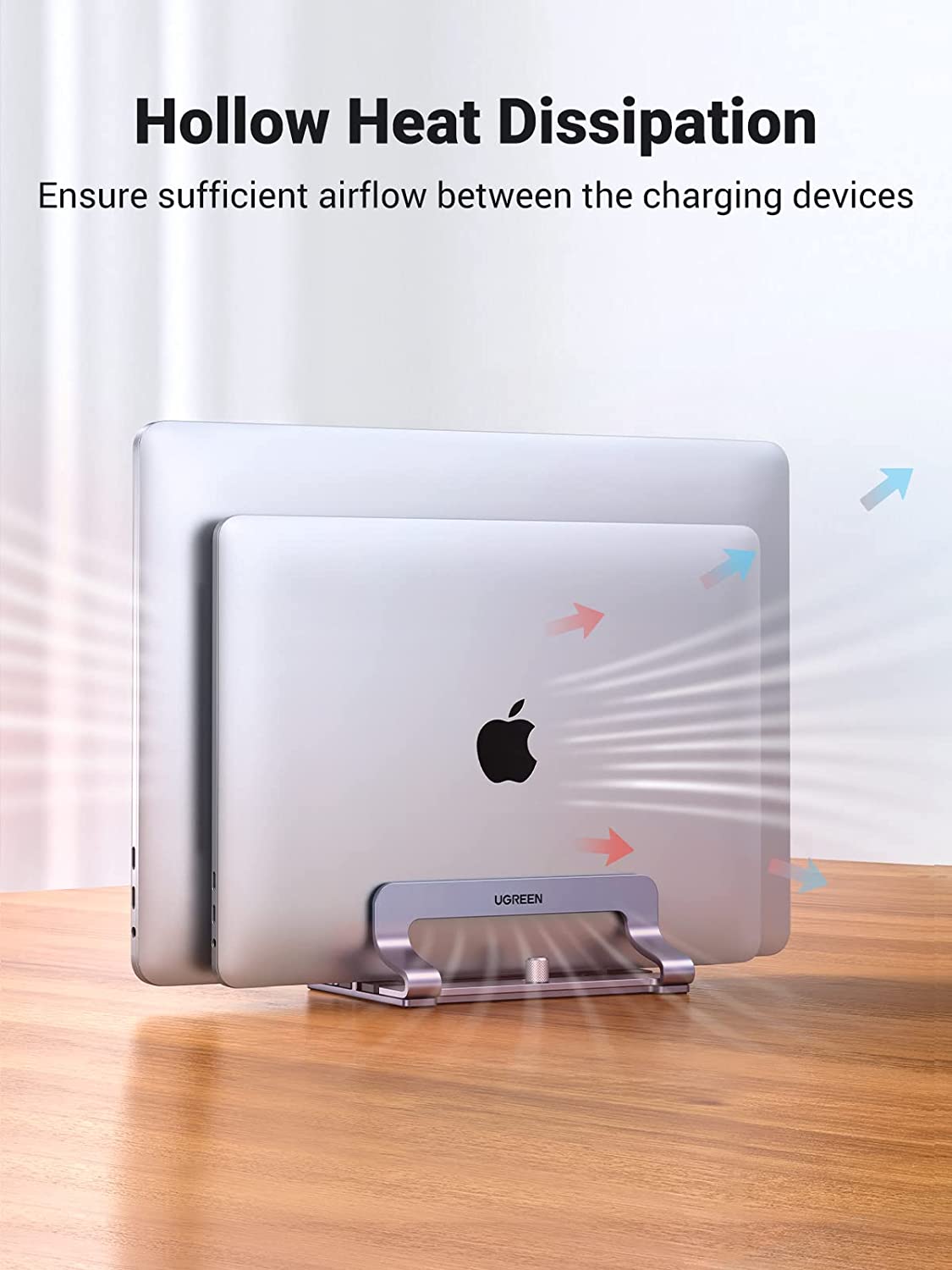 UGREEN Vertical Laptop Stand Holder Desk