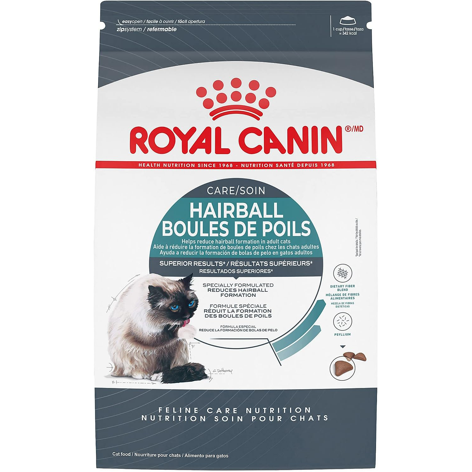 Royal Canin Hairball Care Dry Cat Food, 6 lb bag