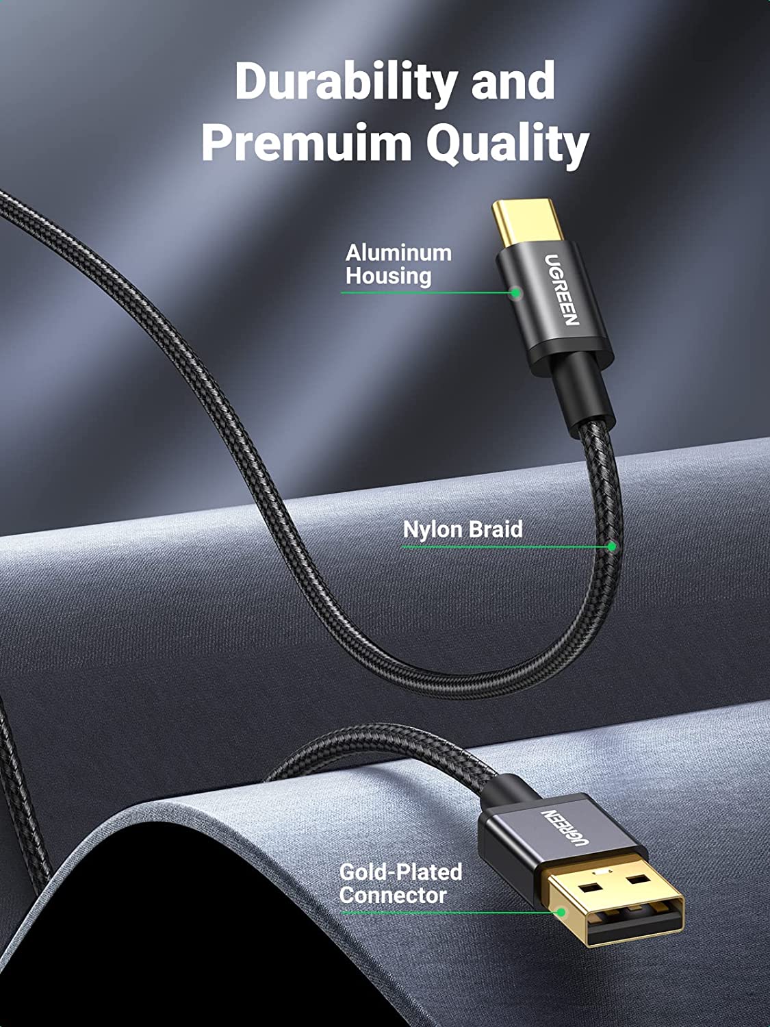 UGREEN USB C Cable 2 Pack USB C