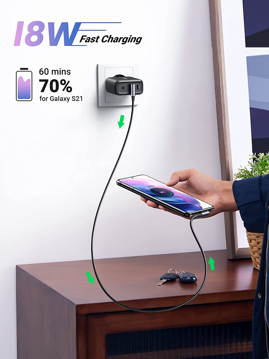 UGREEN USB A to USB C Cable