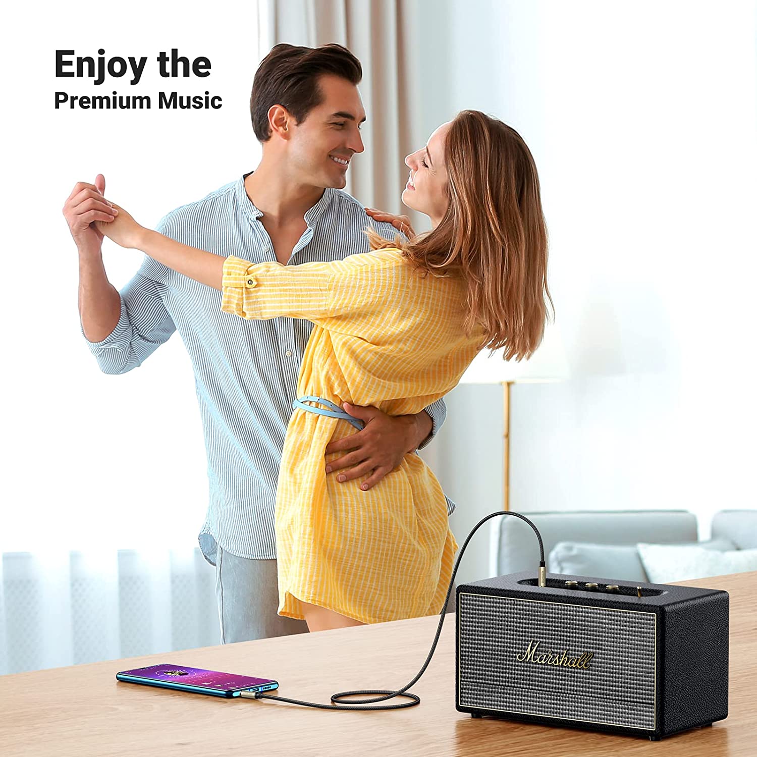 UGREEN 1/8 to 1/4 Stereo Cable