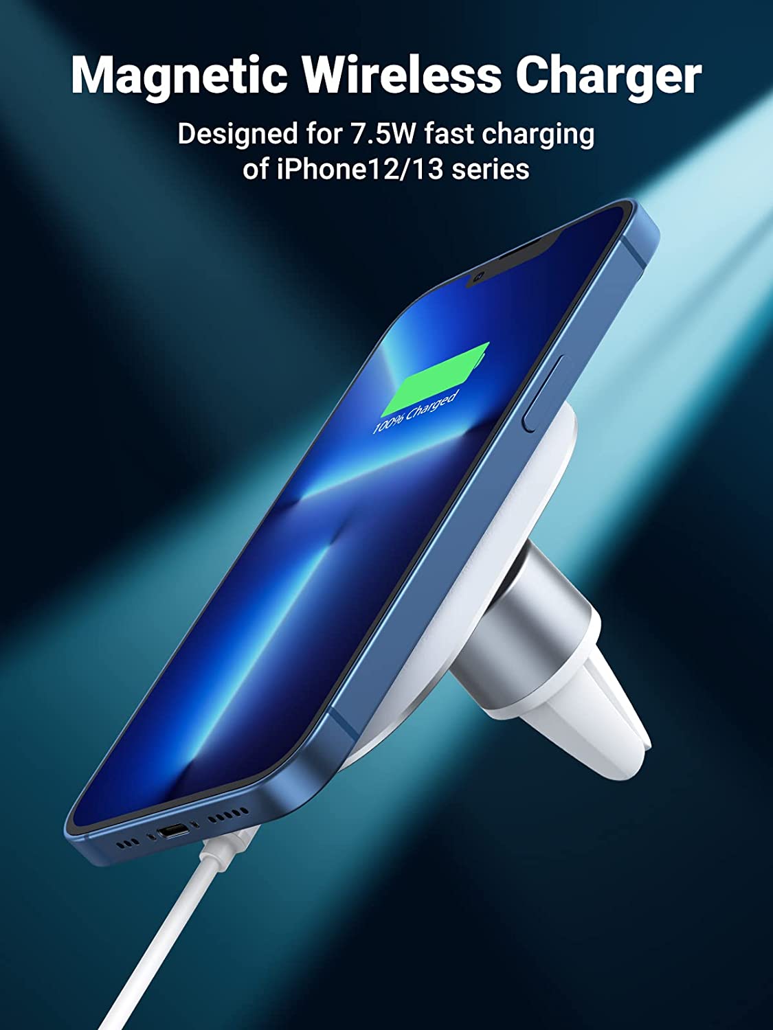 UGREEN Magnetic Wireless Car Charger