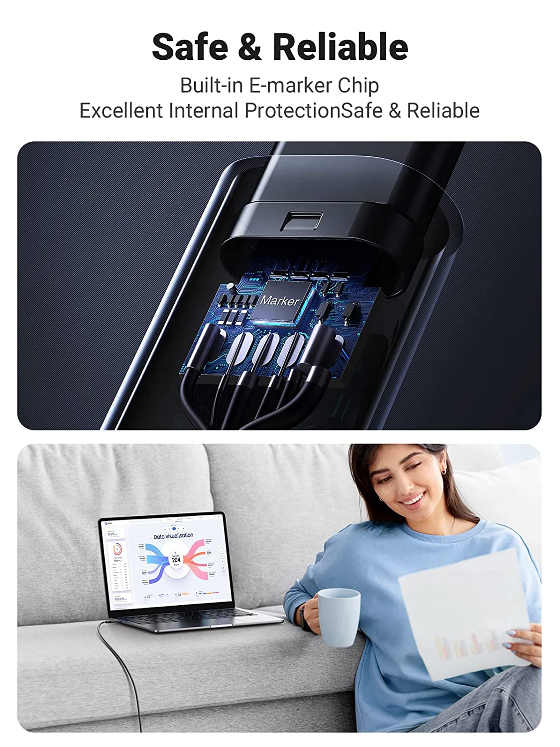 UGREEN USB C Cable 100W