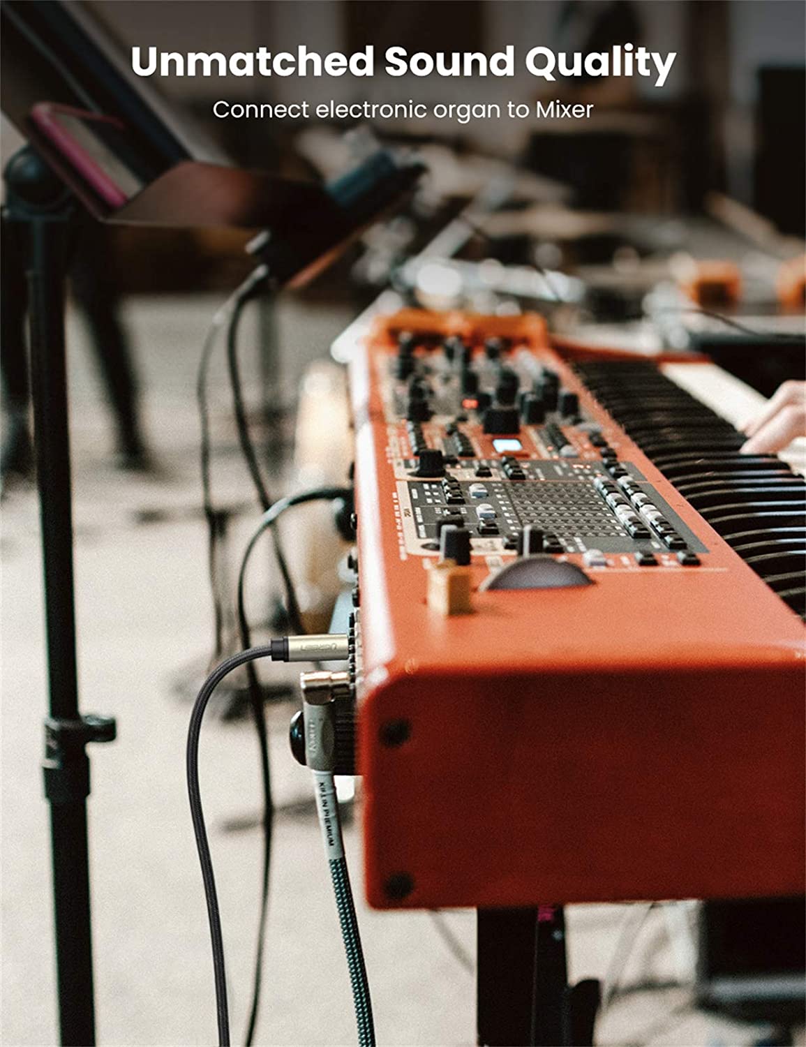 UGREEN 1/4 Inch Guitar Cable Instrument Cable