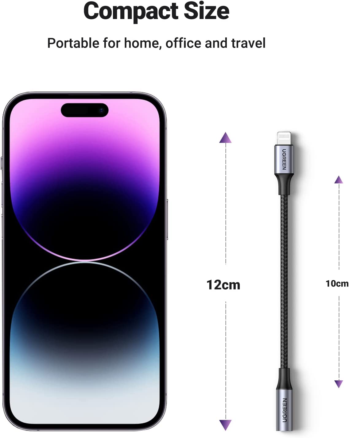 UGREEN Headphone Adapter for iPhone