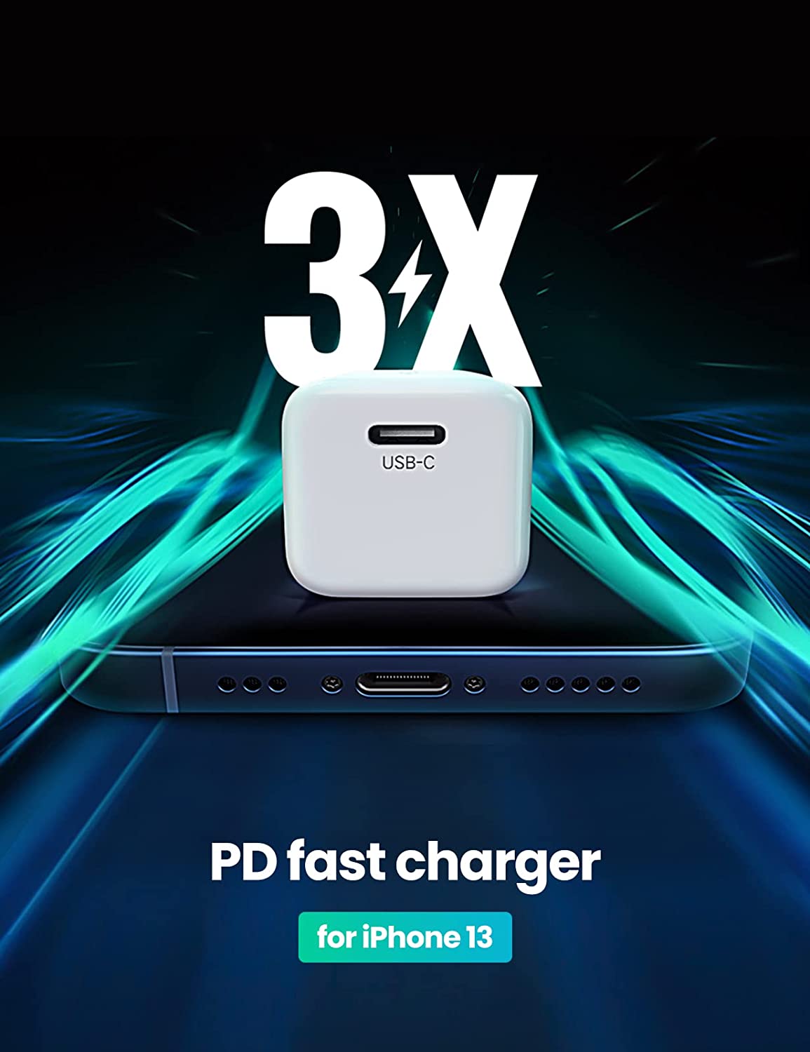 UGREEN Mini 20W USB C Charger