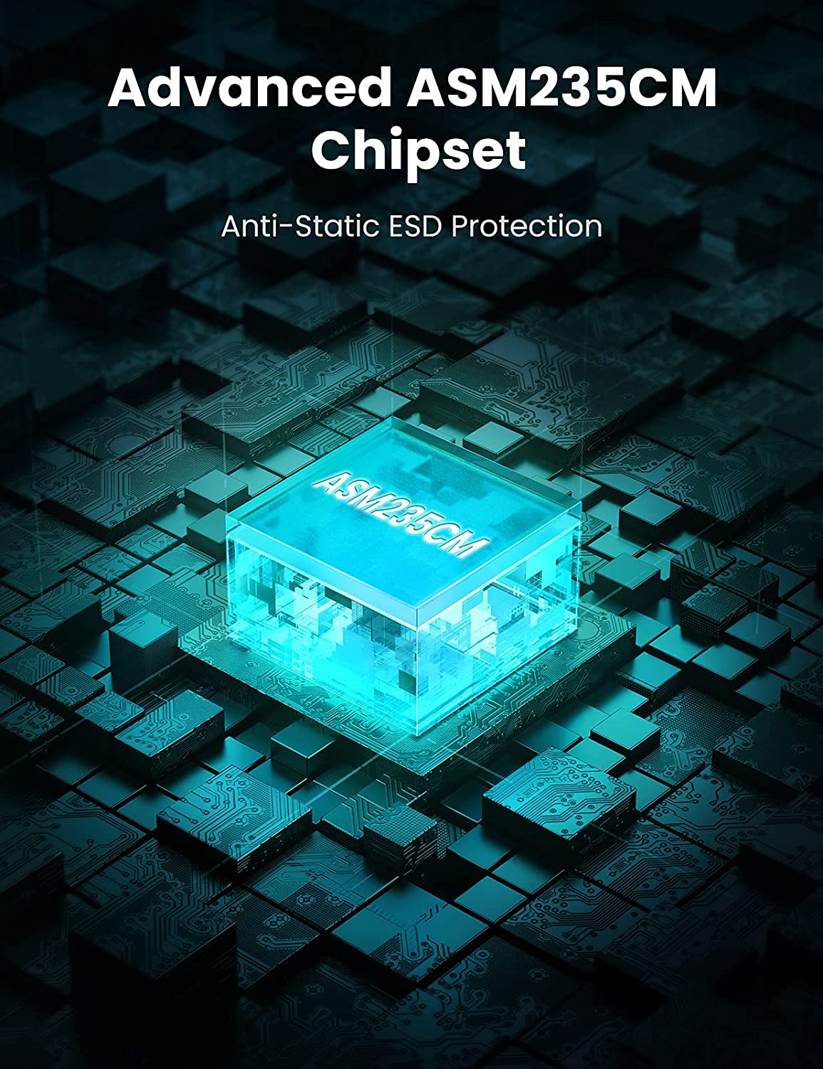 UGREEN USB C Hard Drive Enclosure for 2.5