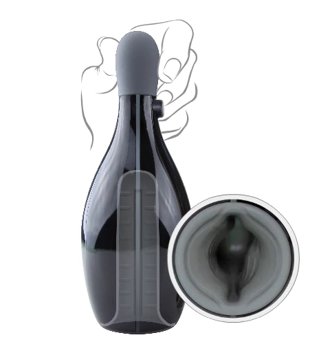 Swell vibrating sleeve Inflatable vibrating masturbator