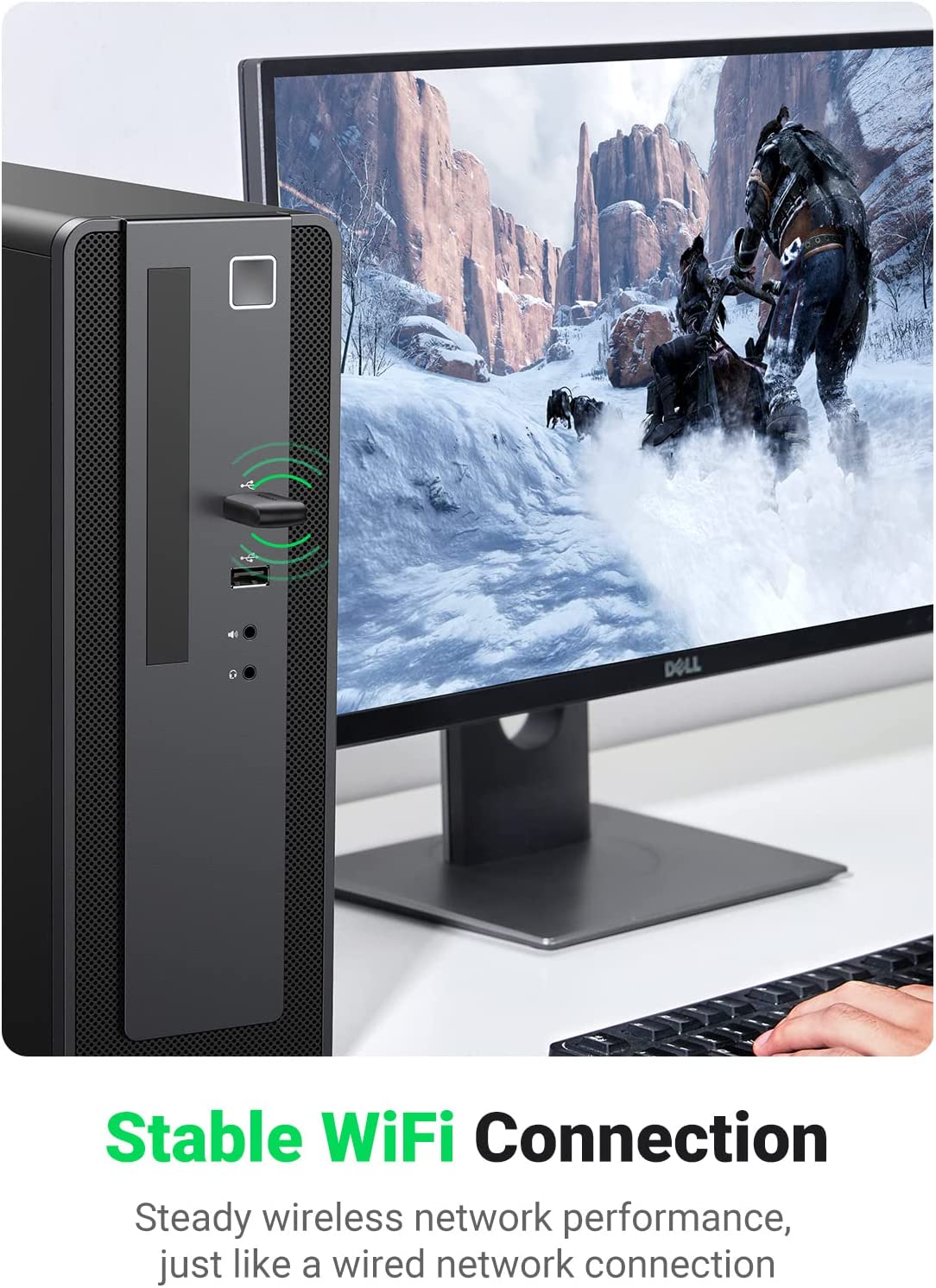 UGREEN AC650 USB WiFi Adapter for Desktop