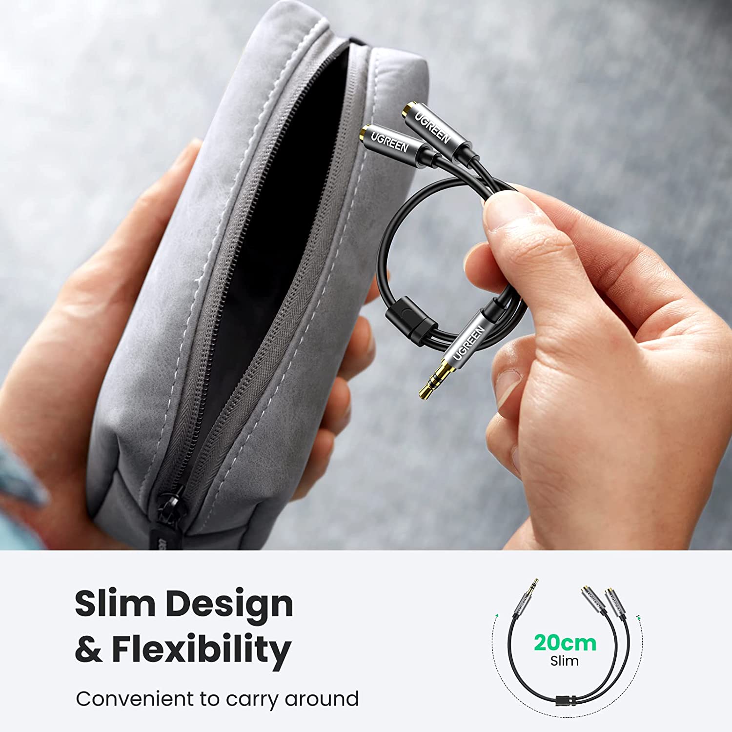 UGREEN Headphone Splitter