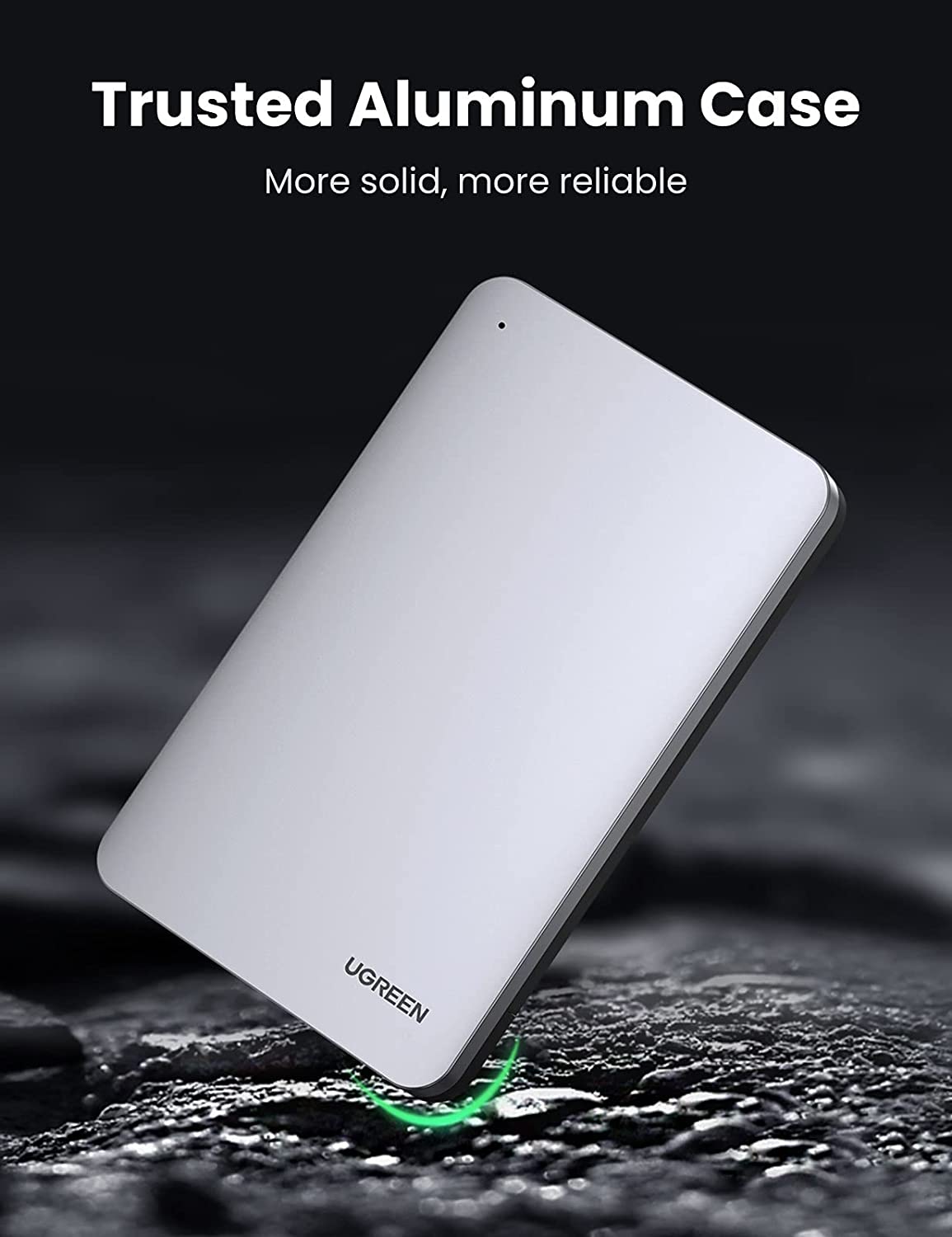 UGREEN USB C Hard Drive Enclosure for 2.5