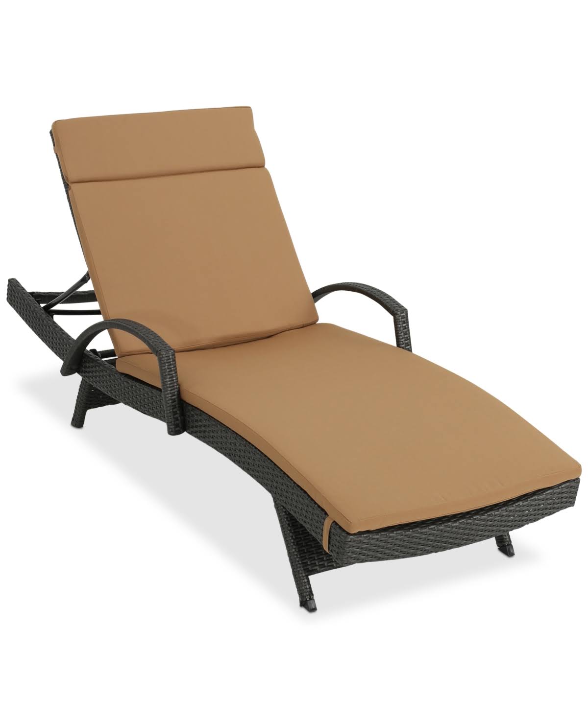 St. Paul Outdoor Chaise Lounge Grey HJ03