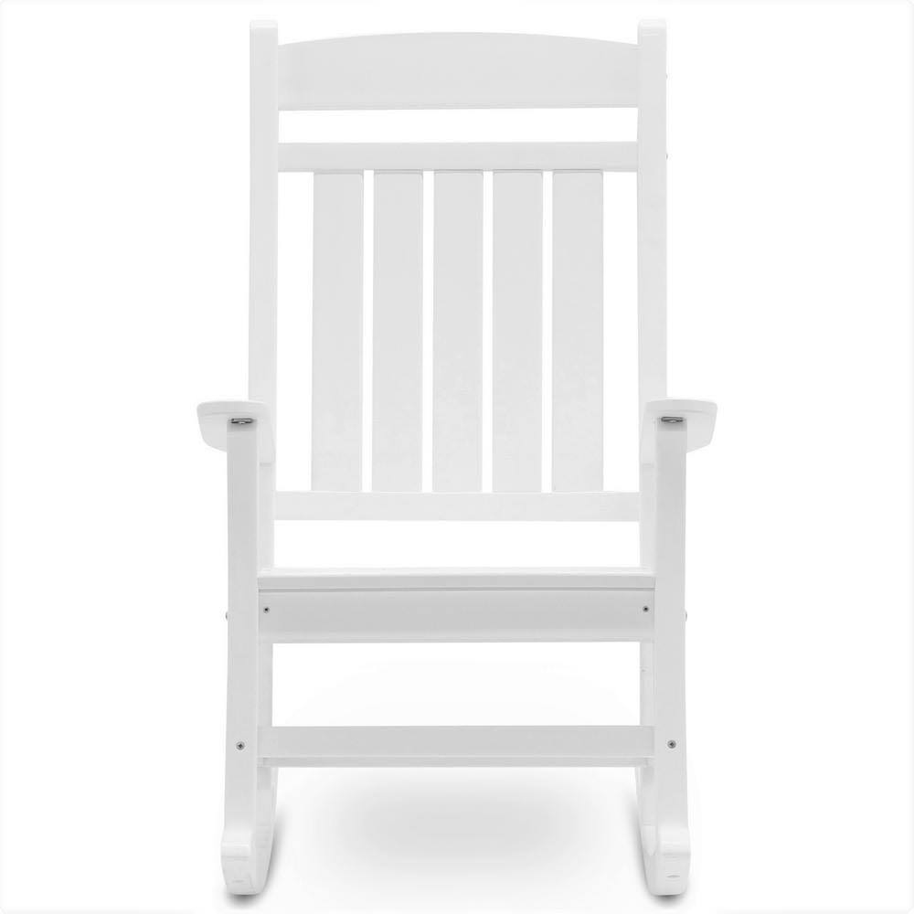 DuroGreen Classic Rocker Outdoor Rocking Chair White HJ03