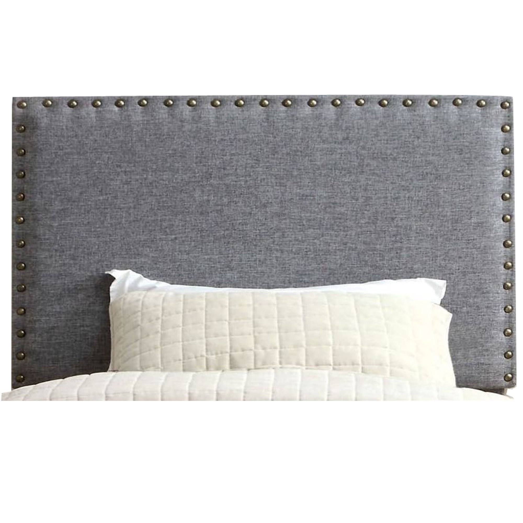 Herstal Contemporary Full Queen Headboard, Gray HJ03