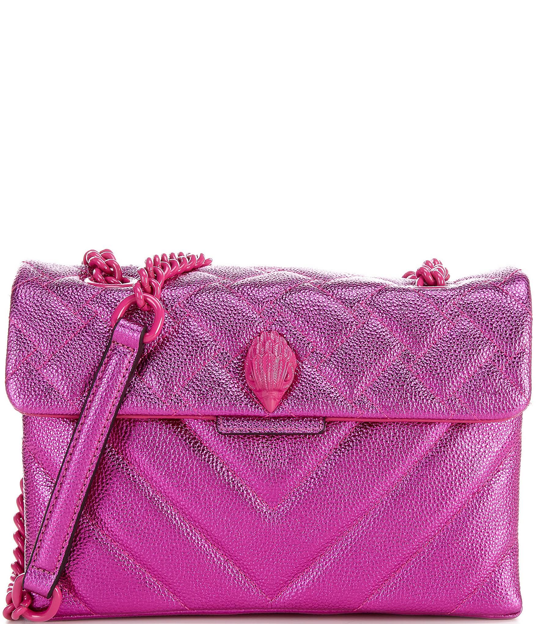 Kurt Geiger London Drench Quilted Large Metallic Shoulder Bag - Light ...