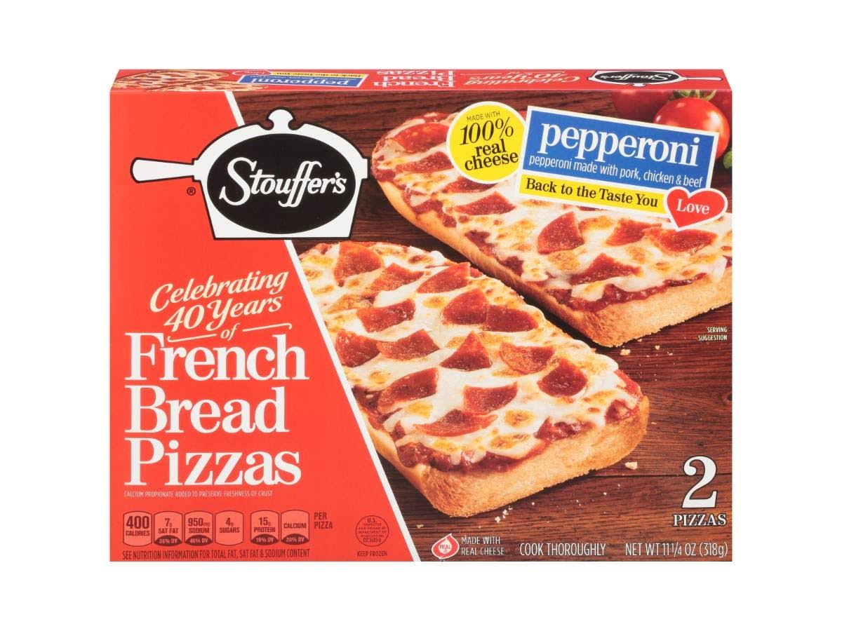 Stouffer&s Meal French Bread Pepperoni Pizza 11.25oz (Pack of 10) - aiept