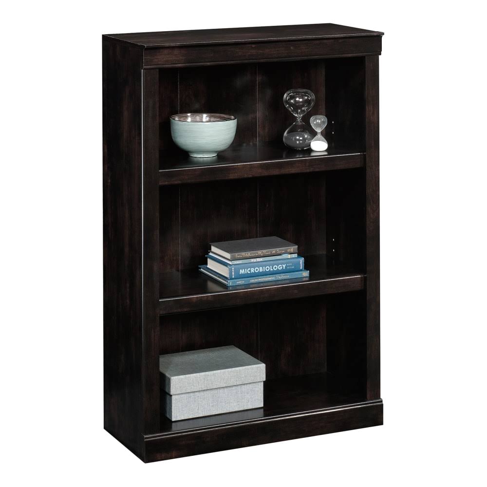 Realspace 45x22H 3Shelf Bookcase, Peppered Black GZM03S
