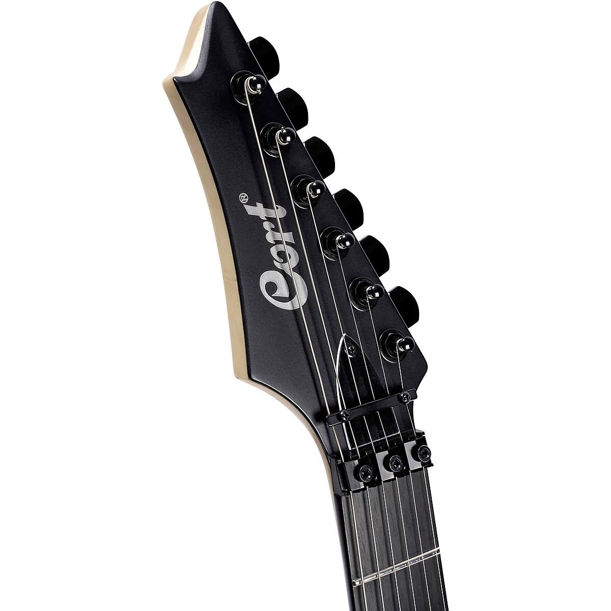 Cort X500 Menace Black Satin Electric Guitar - aiept