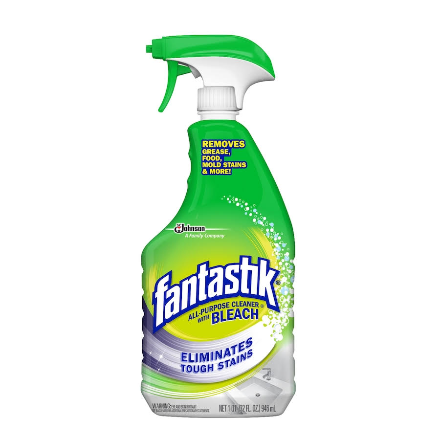 Fantastik, AllPurpose Cleaner with Bleach, 32 Oz.,8 Packs GZM03S