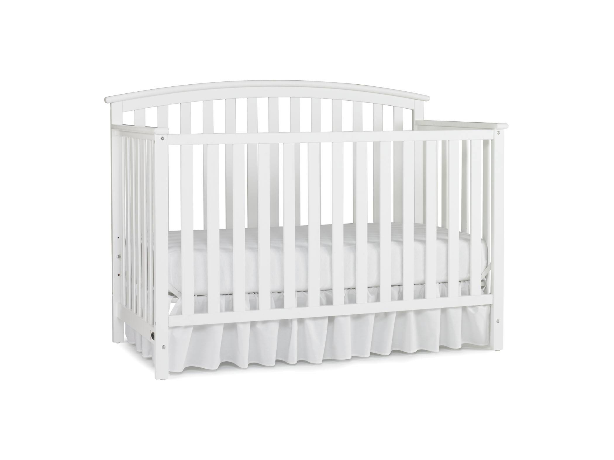 Graco Freeport 4 in 1 Convertible Crib (White) aiept
